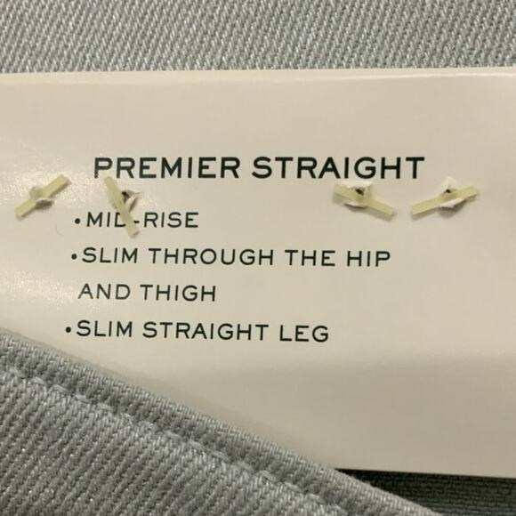 Ralph Lauren Pant Womens Plus Size 22 Mid Rise Straight Stretch Streetwear NWT - Picture 12 of 14